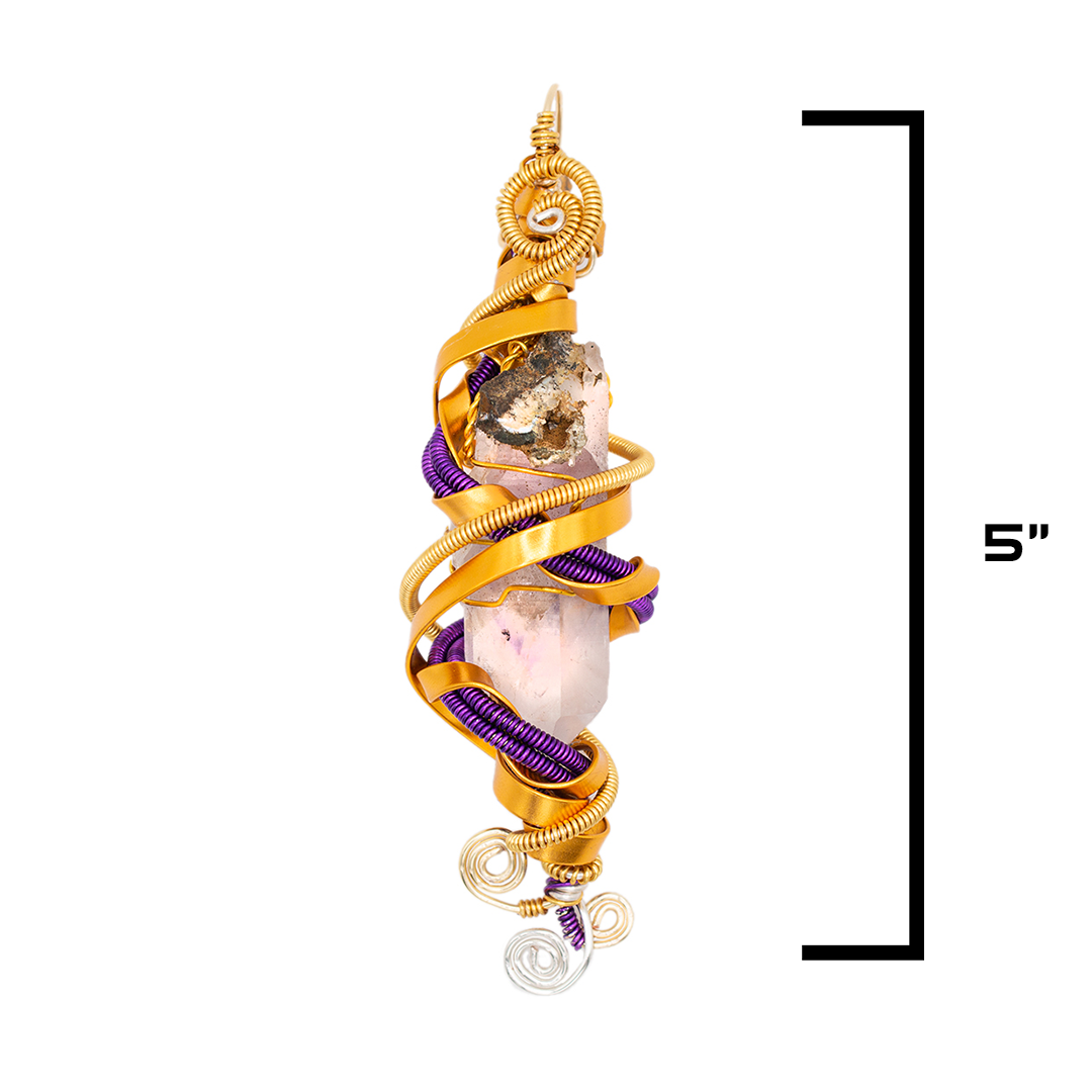 Amethyst " Deluxe DNA STRAND"