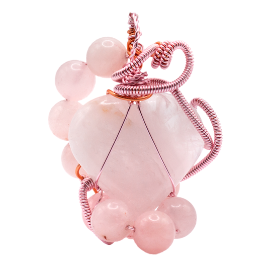 Rose Quartz "The Nimbus Heart"