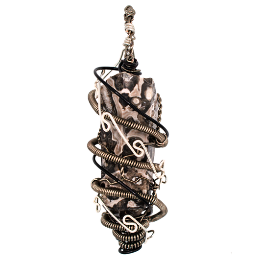 Brown Zebra Jasper "Omega DNA STRAND"