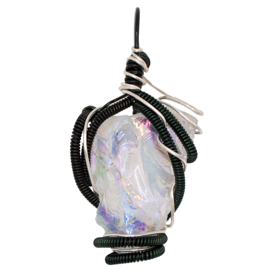 Angel Aura Quartz "Crown Shield"