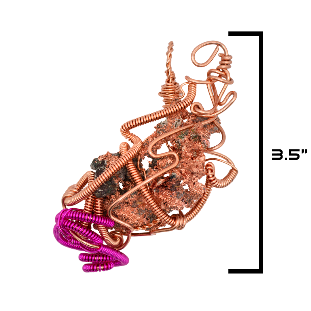 Copper "Fossilized Lightning"