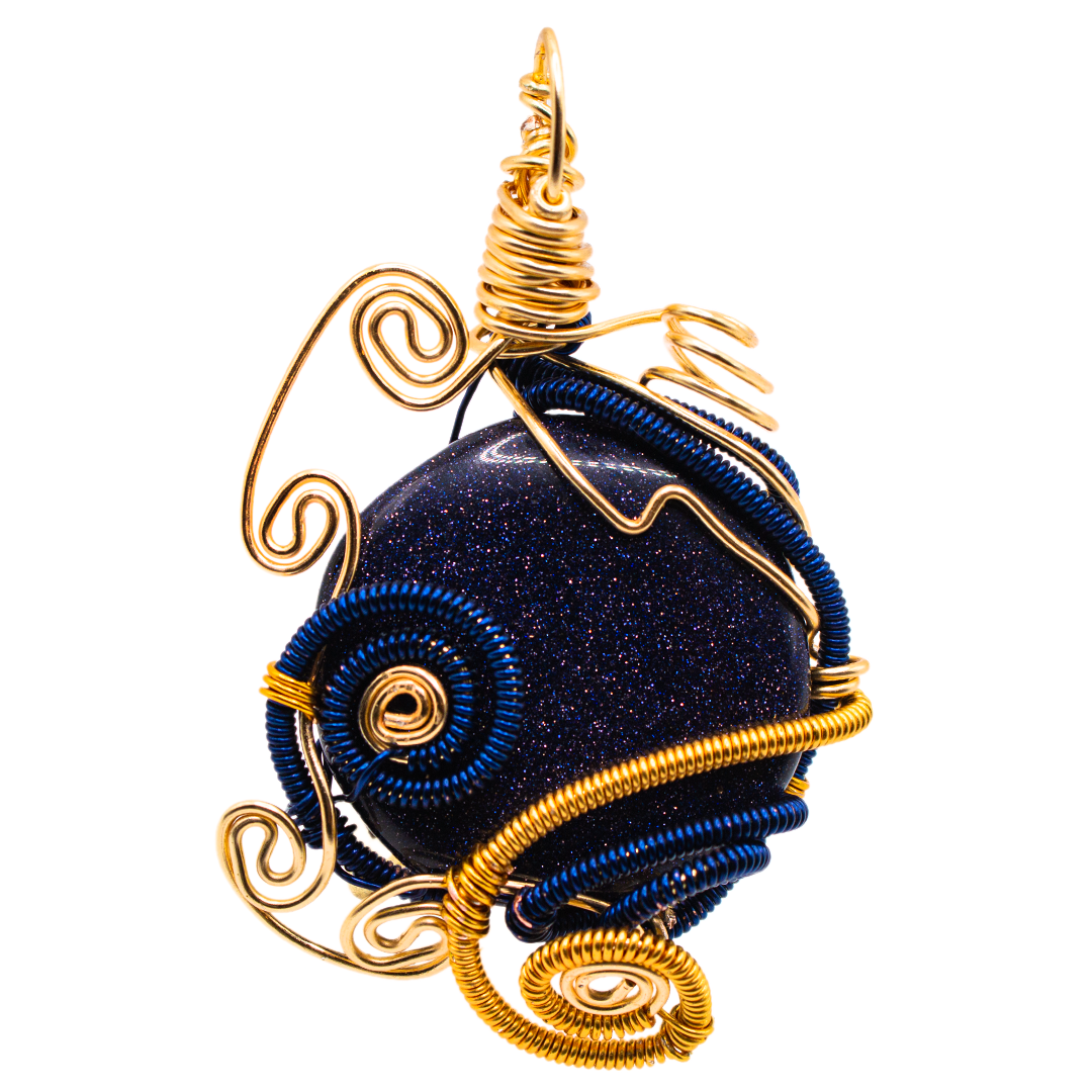 Blue Goldstone "Uzumaki Night Sky"