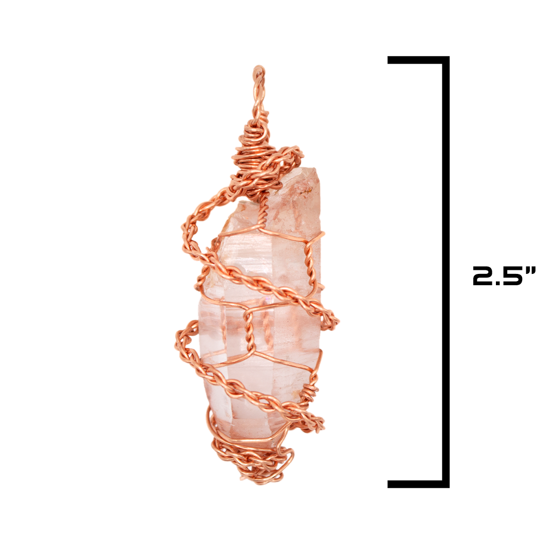 Lemurian Quartz "Chained DNA STRAND"